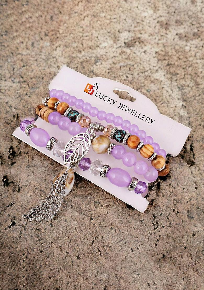 Silver Studs Silver Plated Bracelets