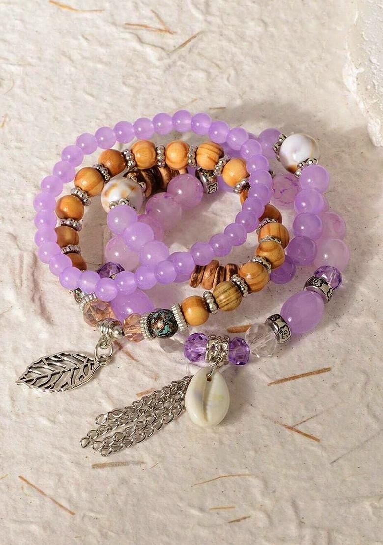 Silver Studs Silver Plated Bracelets