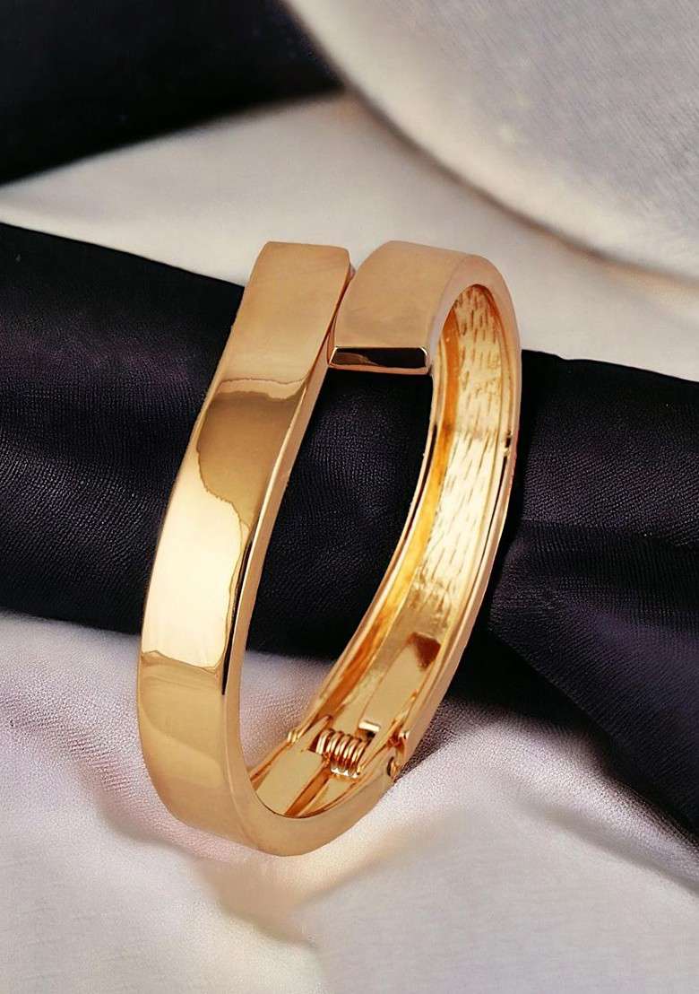 Gold Studs Gold Plated Bracelets - Indya