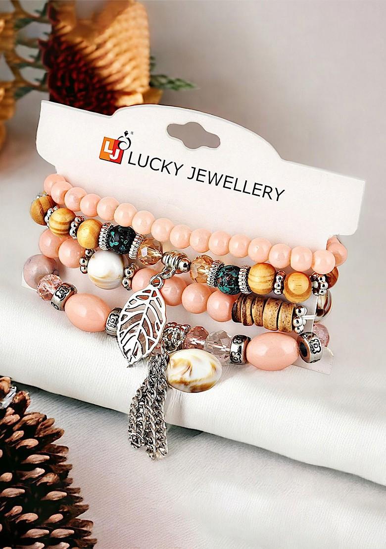 Silver Studs Silver Plated Bracelets