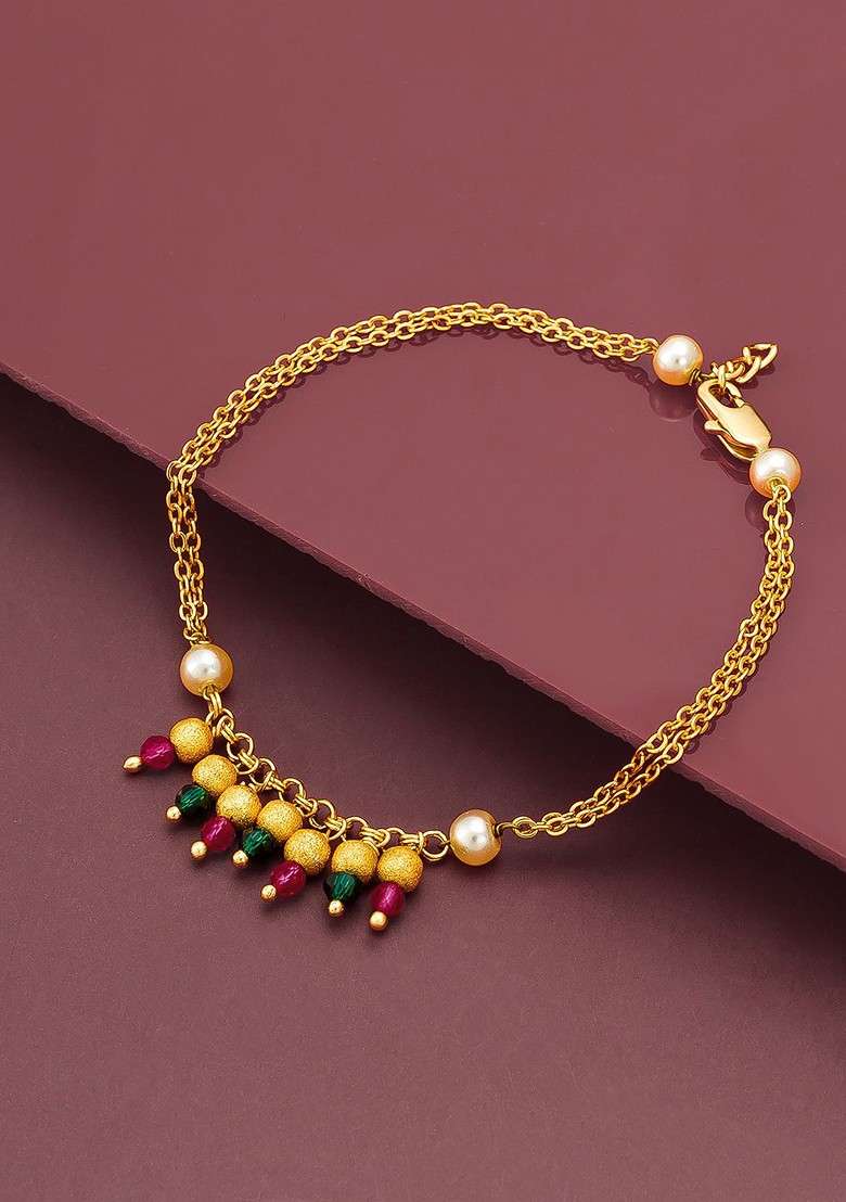Women Gold Bracelet - Indya