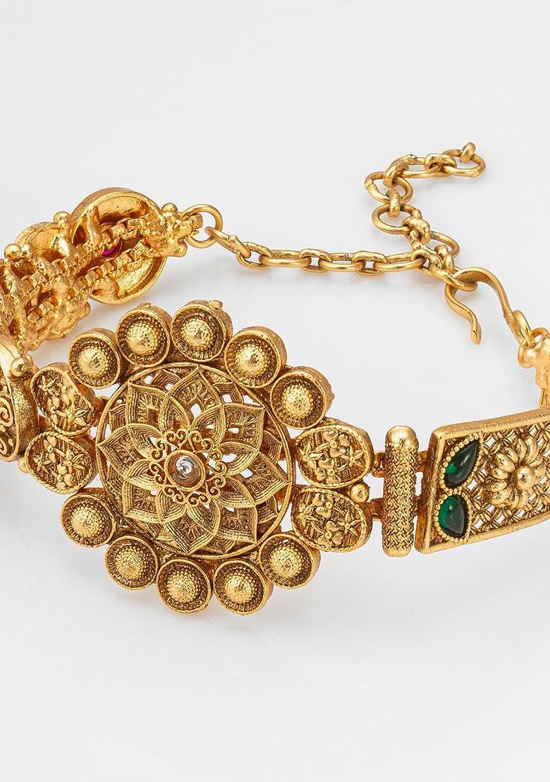 Gold Plated Wraparound Bracelet