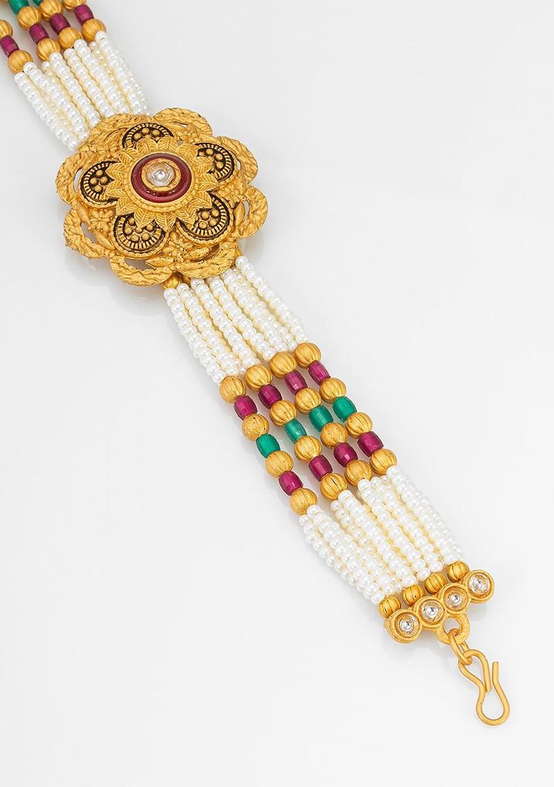 Gold Plated Wraparound Bracelet