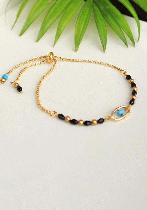 Linked Hoop Mangal Sutra Bracelet