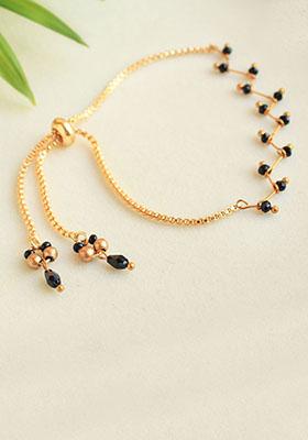 Retro Twist Mangal Sutra Bracelet