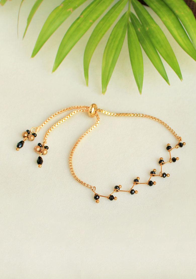 Retro Twist Mangal Sutra Bracelet
