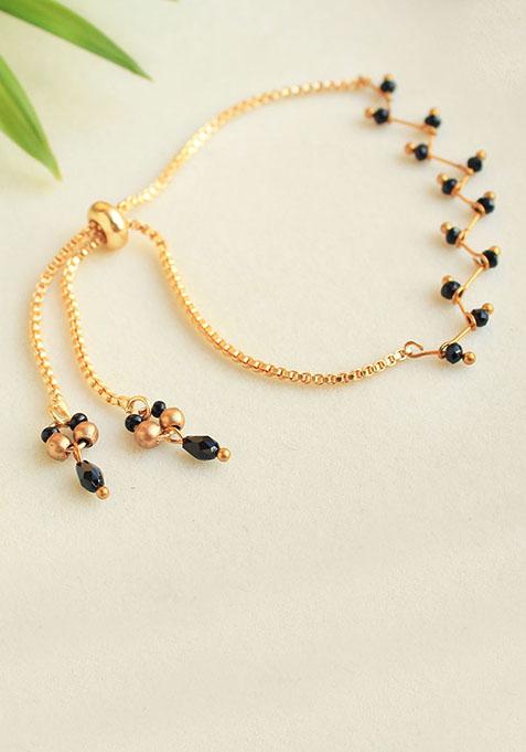 Retro Twist Mangal Sutra Bracelet