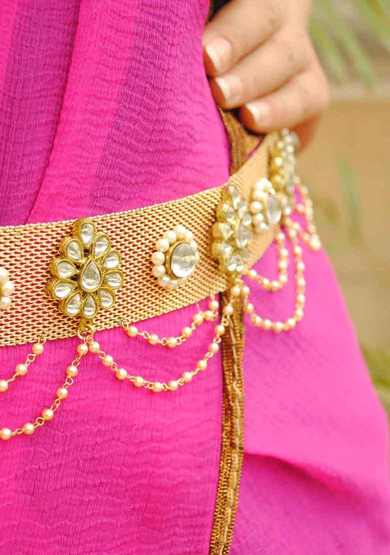 Kundan And Mesh Kamar Bandh