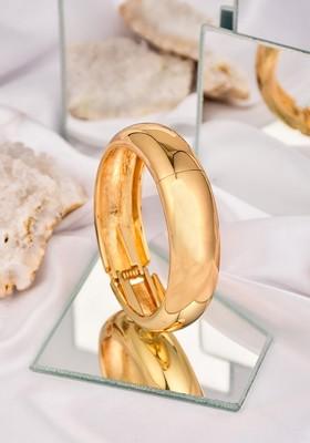 Gold Plated Kada Bracelet