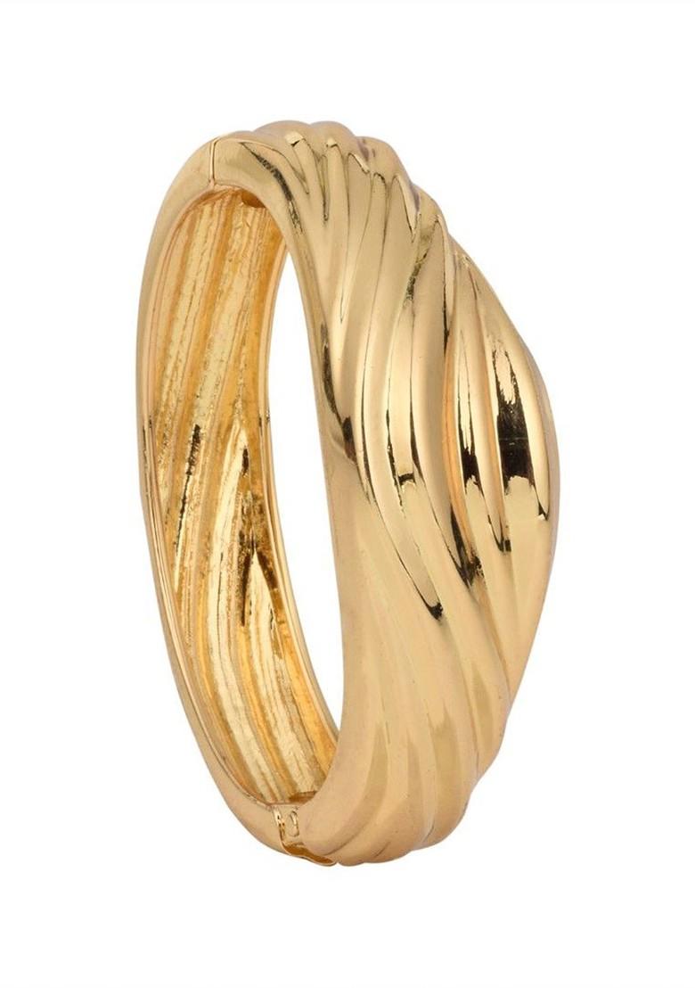 Gold Plated Kada Bracelet