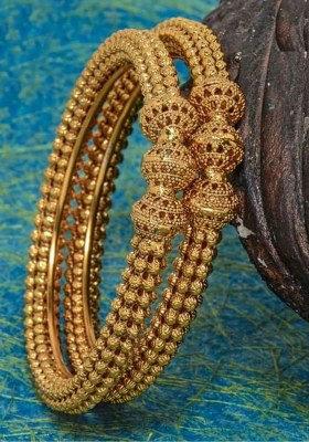 Gold Plated Bangle Set