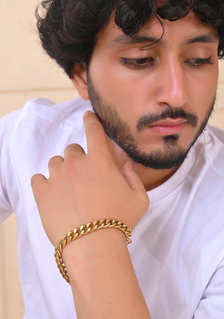 Stainless Steel Menlinked Bracelet