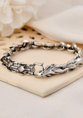 Men Stainless Steel Dragon Bracelet