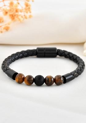 Men Leather Cuff Bracelet