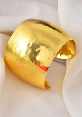 Statement Golden Cuff Bracelet