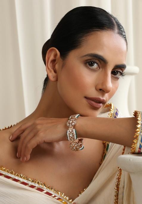 Green Polki Bracelet