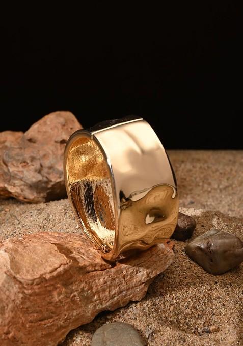 Gold Plated Bangle Style Bracelet