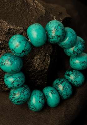Beaded Elasticated Bracelet