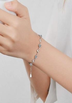 Silver Preminum Copper Bracelet For Women
