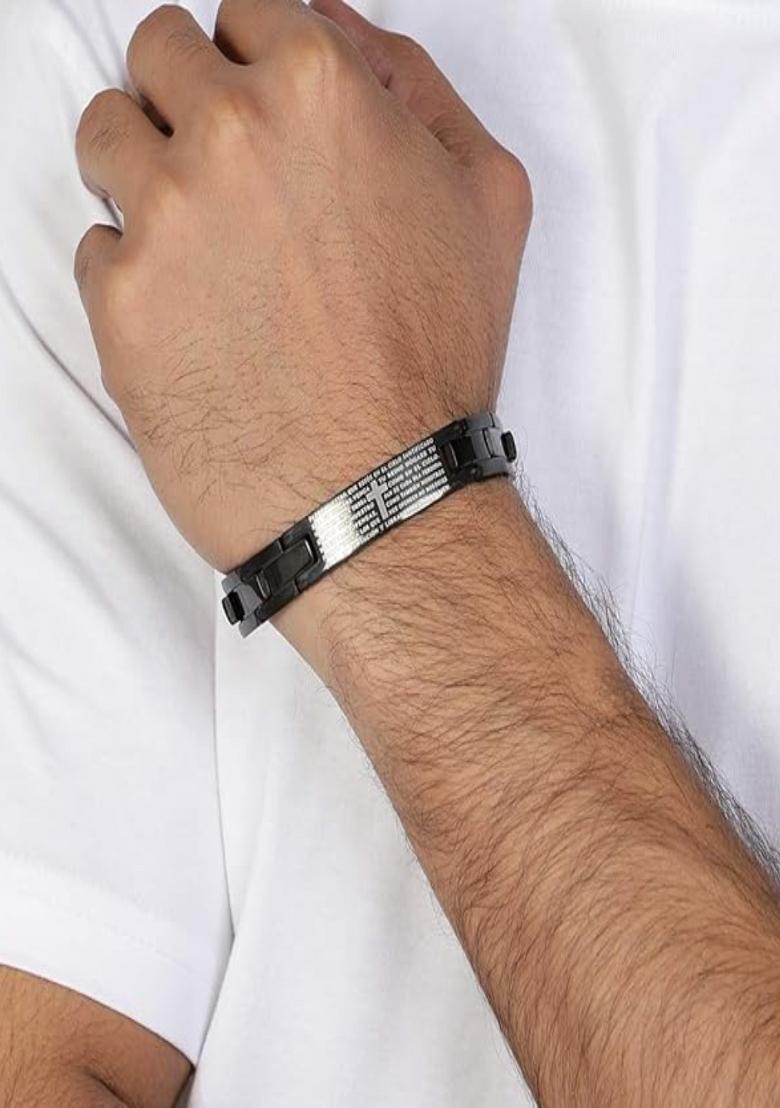 Black Preminum Stainless Steel Bracelet For Women