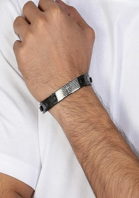 Black Preminum Stainless Steel Bracelet For Women