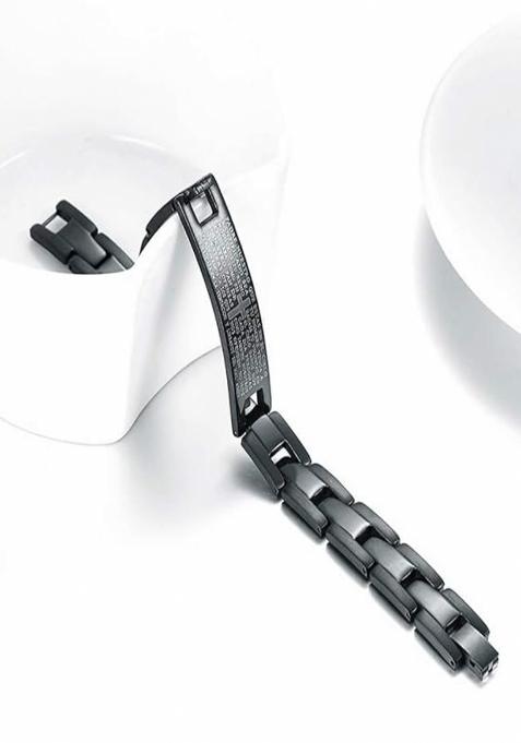 Black Preminum Stainless Steel Bracelet For Women