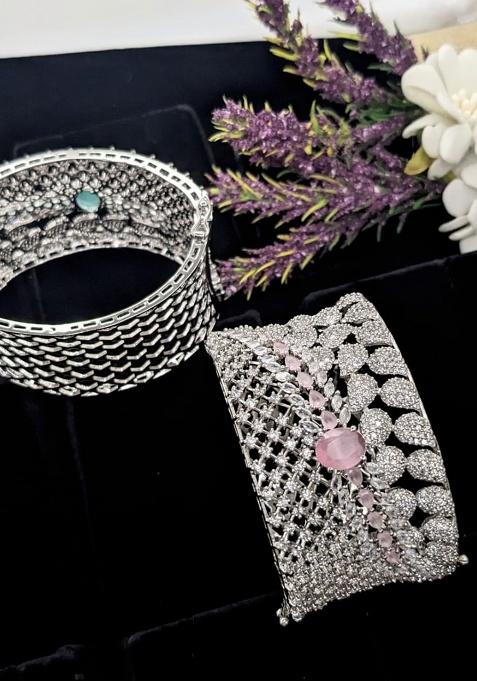 Silver Fancy Alloy Bracelet