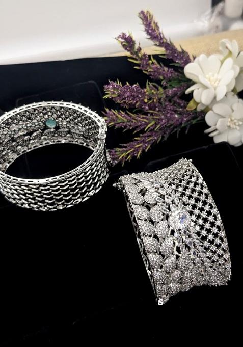 Silver Fancy Alloy Bracelet