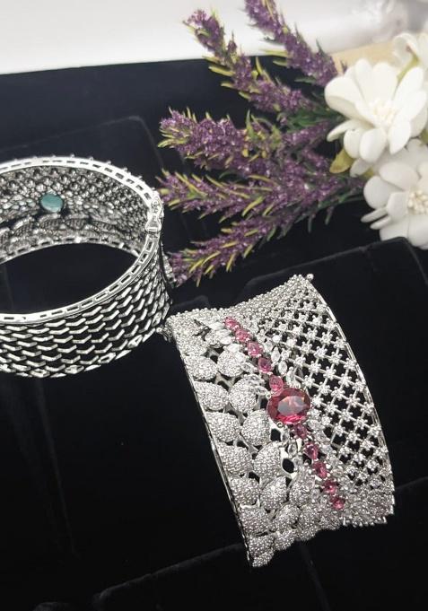 Pink Fancy Alloy Bracelet