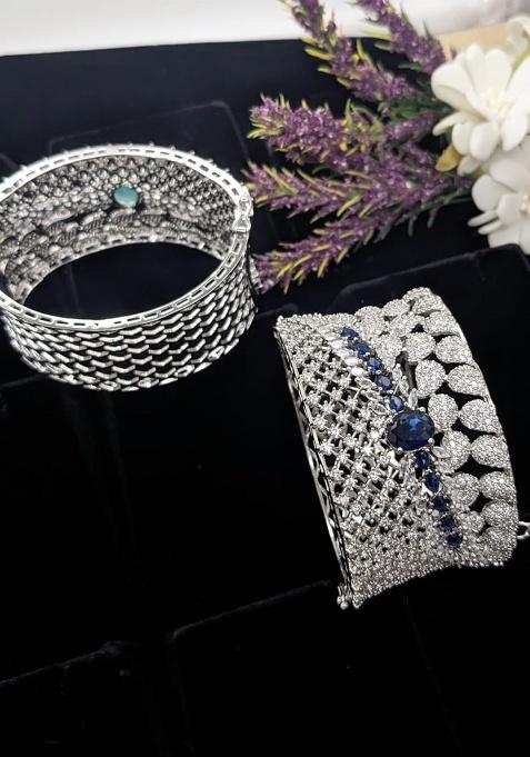 Blue Fancy Alloy Bracelet