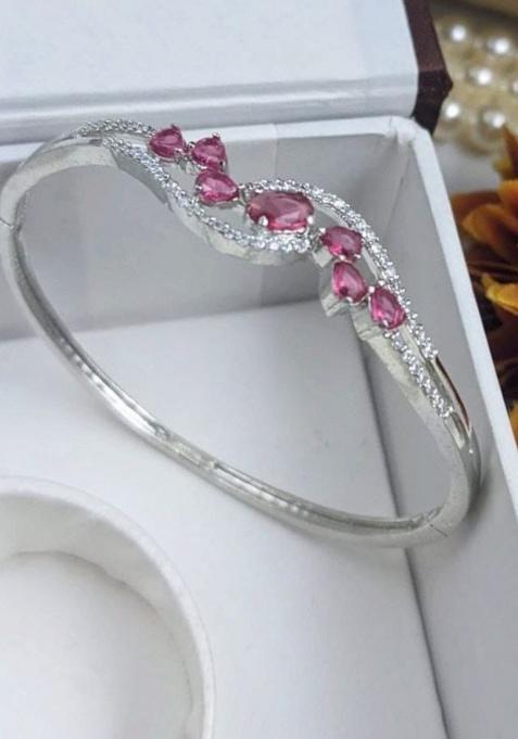 Pink Fancy Alloy Bracelet