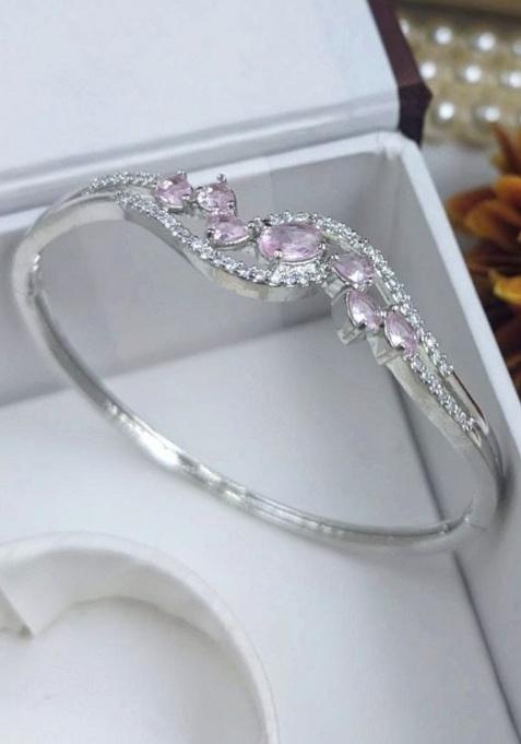 Onion Pink Fancy Alloy Bracelet