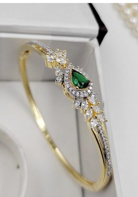 Green Fancy Alloy Bracelet