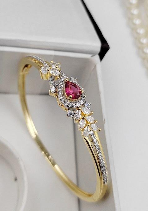 Pink Fancy Alloy Bracelet