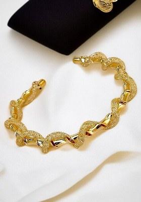 Golden Alloy Bracelet