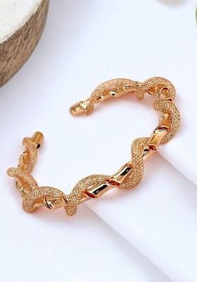 Rose Gold Alloy Bracelet