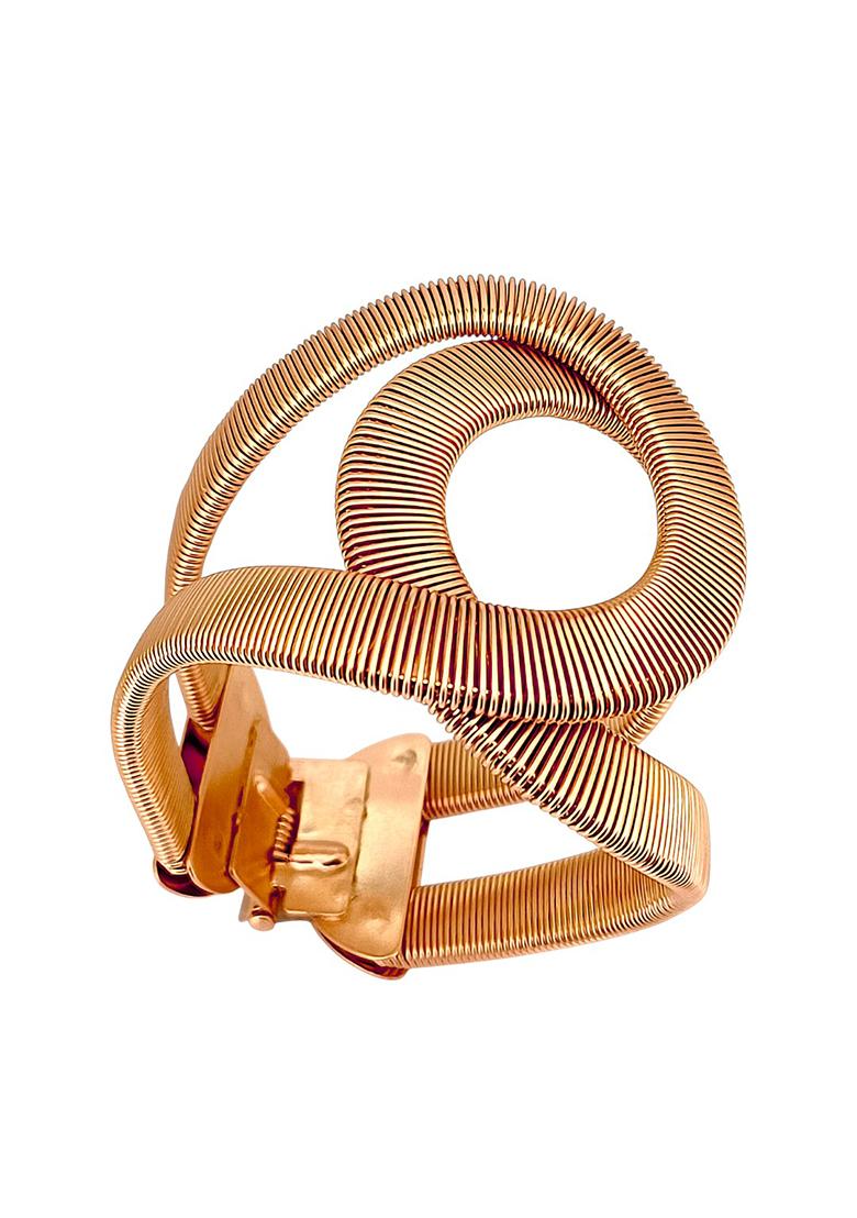 Golden Alloy Bracelet - Indya