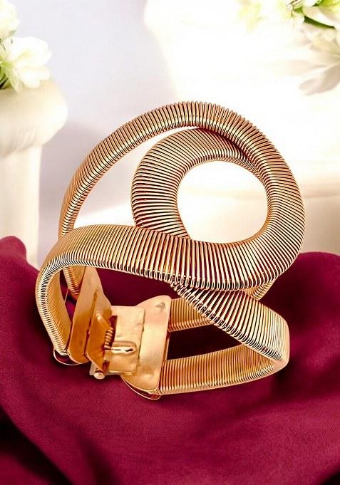 Golden Alloy Bracelet