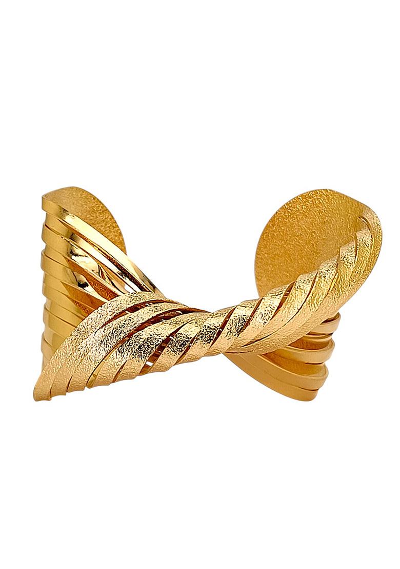 Golden Alloy Bracelet - Indya