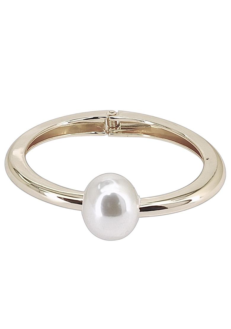 Silver Alloy Bracelet - Indya