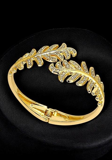 Golden Alloy Bracelet