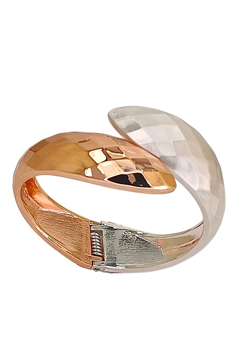 Golden Alloy Bracelet - Indya