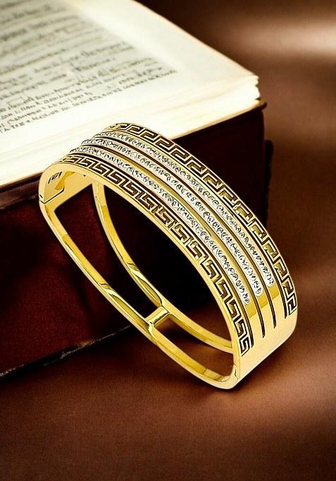 Golden Alloy Bracelet
