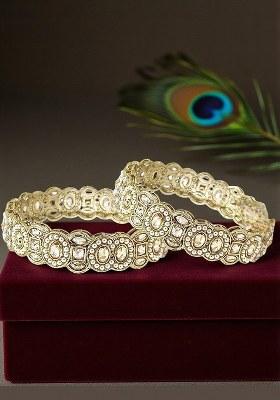 Golden Alloy Bangles