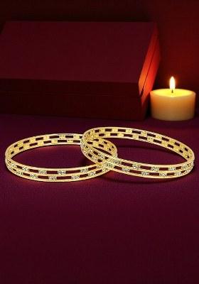 Golden Alloy Bangles
