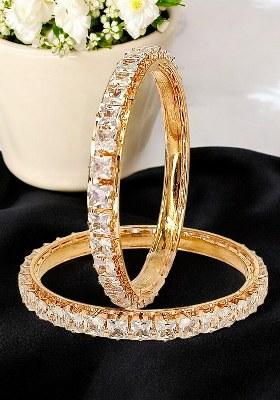 Golden Alloy Bangles
