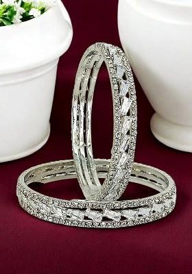 Silver Alloy Bangles