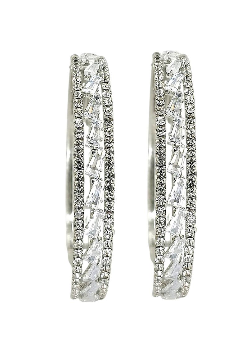 Silver Alloy Bangles - Indya