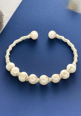White Alloy Bracelet