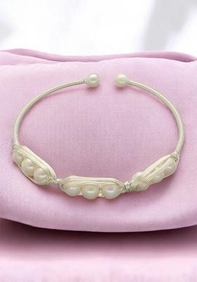 White Alloy Bracelet